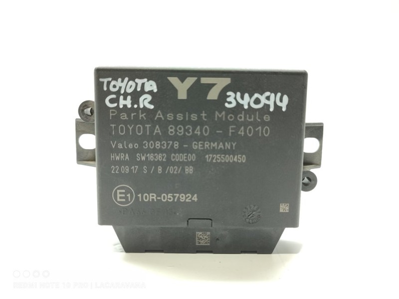 Recambio de modulo electronico para toyota c-hr hybrid active referencia OEM IAM 89340F4010  