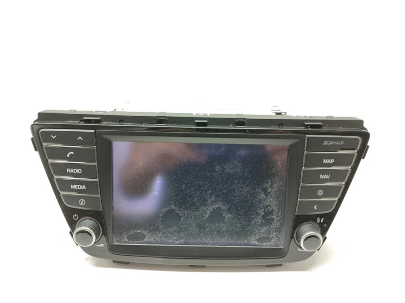 Recambio de pantalla multifuncion para hyundai i20 classic referencia OEM IAM 96560C8751RDR  