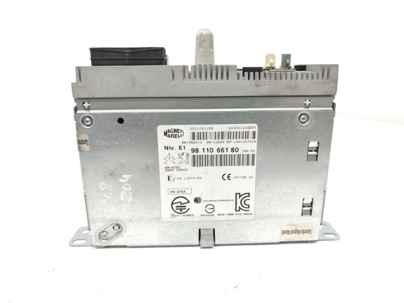 Recambio de sistema audio / radio cd para peugeot 208 access referencia OEM IAM 9811066180  