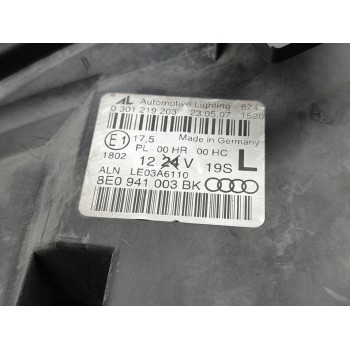 Recambio de faro izquierdo para audi a4 berlina (8e) 2.0 tdi 16v (103kw) referencia OEM IAM 8E0941003BK  