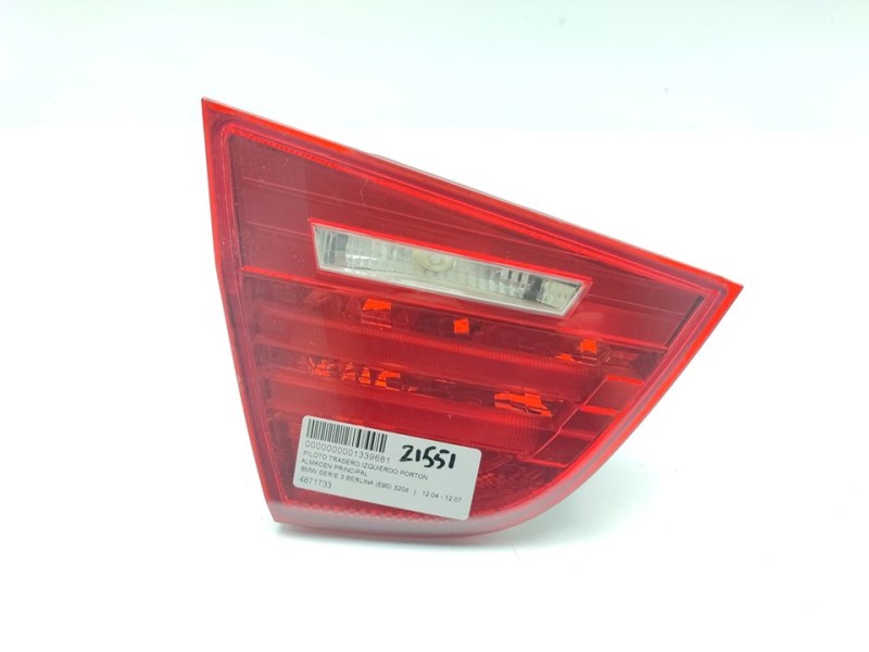 Recambio de piloto trasero izquierdo interior para bmw serie 3 berlina (e90) 320d referencia OEM IAM 4871733  