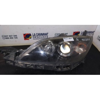 Recambio de faro izquierdo para mazda 3 berlina (bk) 1.6 crdt active referencia OEM IAM   