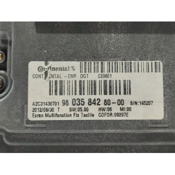 Recambio de mando multifuncion para peugeot 208 active referencia OEM IAM 9803584280  