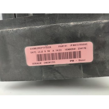 Recambio de caja reles / fusibles para chrysler voyager (es) 2.5 s referencia OEM IAM 04727080AC  