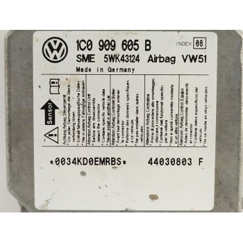 Recambio de centralita airbag para volkswagen passat variant (3b6) family referencia OEM IAM 1C0909605B  