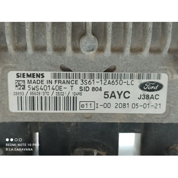 Recambio de centralita motor uce para ford fiesta (cbk) ambiente referencia OEM IAM 3S6112A650LC  