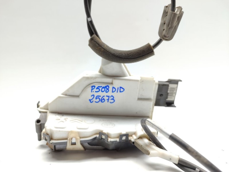 Recambio de cerradura puerta delantera derecha para peugeot 508 active referencia OEM IAM 9800625780  