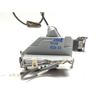 Recambio de cerradura puerta trasera derecha para peugeot 508 active referencia OEM IAM 9819263380  