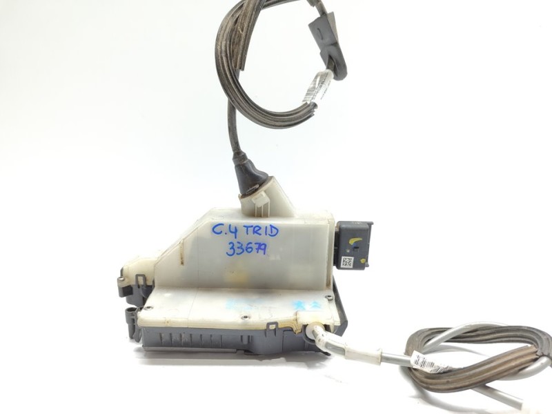 Recambio de cerradura puerta trasera derecha para citroën c4 lim. white millenium referencia OEM IAM 9685352080  