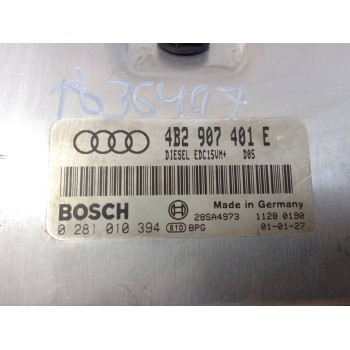 Recambio de centralita motor uce para audi a6 berlina (4b2) 2.5 tdi referencia OEM IAM 4B2907401E  