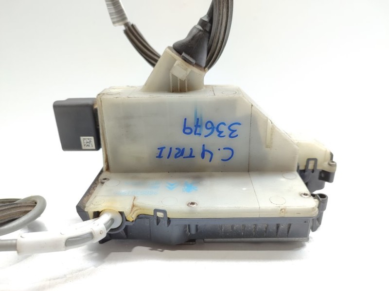 Recambio de cerradura puerta trasera izquierda para citroën c4 lim. white millenium referencia OEM IAM 9685351980  