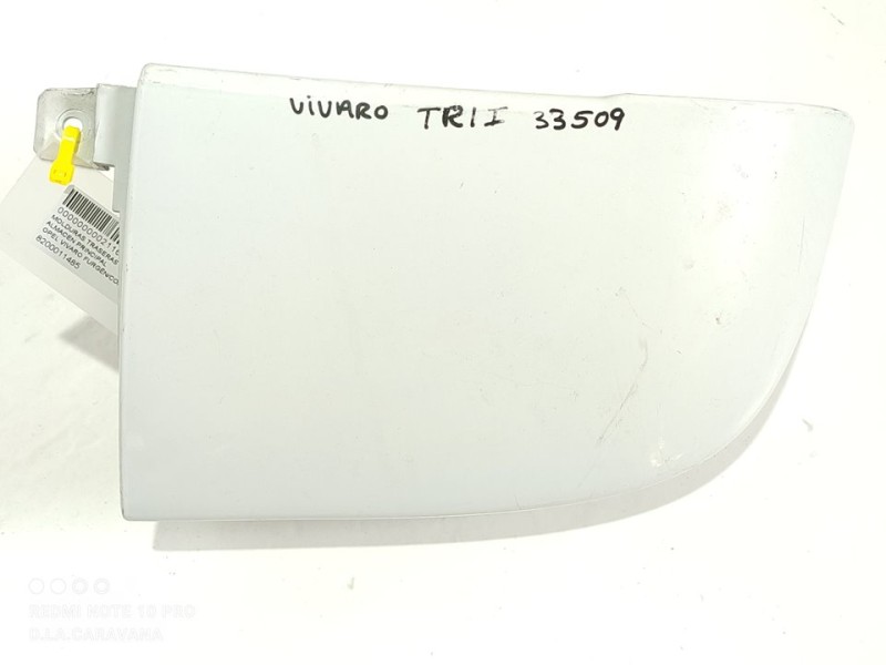 Recambio de molduras traseras para opel vivaro furgón/combi (07.2006 =>) furgón 2.7t l1h1 referencia OEM IAM 8200011485  