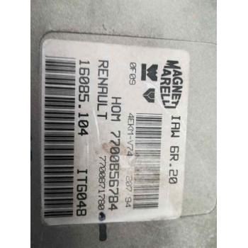 Recambio de centralita motor uce para renault twingo (co6) 1.3 (c063/64) referencia OEM IAM HOM7700856784  