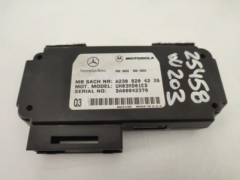 Recambio de modulo electronico para mercedes-benz clase c (w203) berlina 270 cdi (203.016) referencia OEM IAM A2308204226  