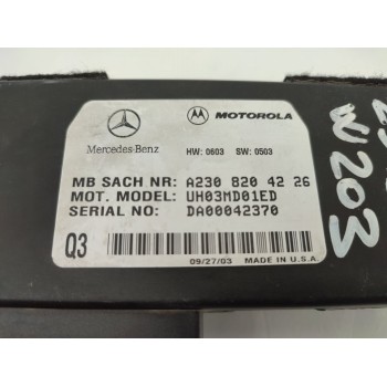Recambio de modulo electronico para mercedes-benz clase c (w203) berlina 270 cdi (203.016) referencia OEM IAM A2308204226  