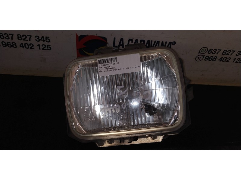Recambio de faro izquierdo para chrysler jeep cherokee (j) 2.5 td referencia OEM IAM   