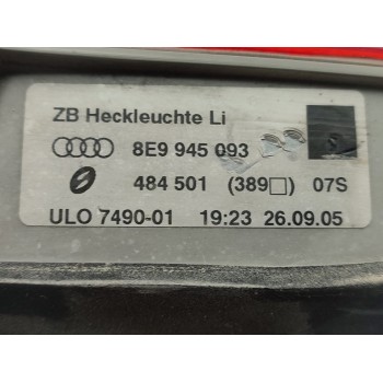 Recambio de piloto trasero izquierdo interior para audi a4 avant (8e) 2.0 tdi referencia OEM IAM 8E9945093  