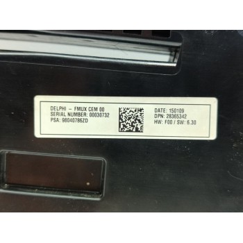 Recambio de mando multifuncion para citroën c4 lim. white millenium referencia OEM IAM 98040786ZD  