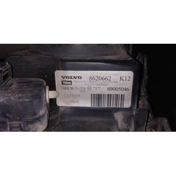 Recambio de faro izquierdo para volvo s80 berlina 2.5 d referencia OEM IAM 8620662  