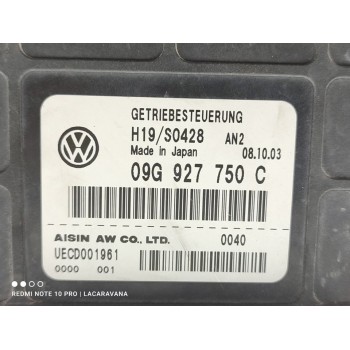 Recambio de centralita cambio automatico para audi a3 (8p) 2.0 fsi ambiente referencia OEM IAM 09G927750C  