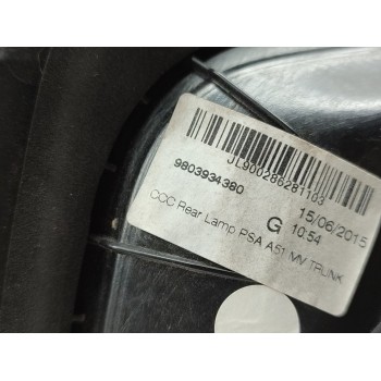 Recambio de piloto trasero izquierdo interior para citroën c3 tonic referencia OEM IAM 9803934380  