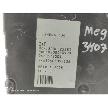 Recambio de modulo electronico para renault megane ii berlina 5p authentique referencia OEM IAM 8200525383  