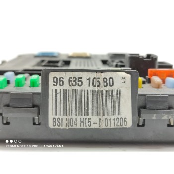 Recambio de caja reles / fusibles para peugeot 407 st confort referencia OEM IAM 9663510580  