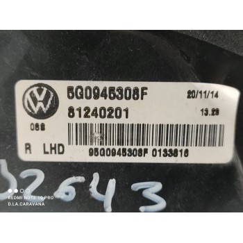Recambio de piloto trasero derecho interior para volkswagen golf vii lim. gtd bluemotion referencia OEM IAM 5G0945308F  