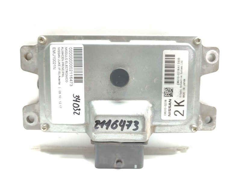 Recambio de modulo electronico para nissan juke (f15) acenta referencia OEM IAM EMU10021N  