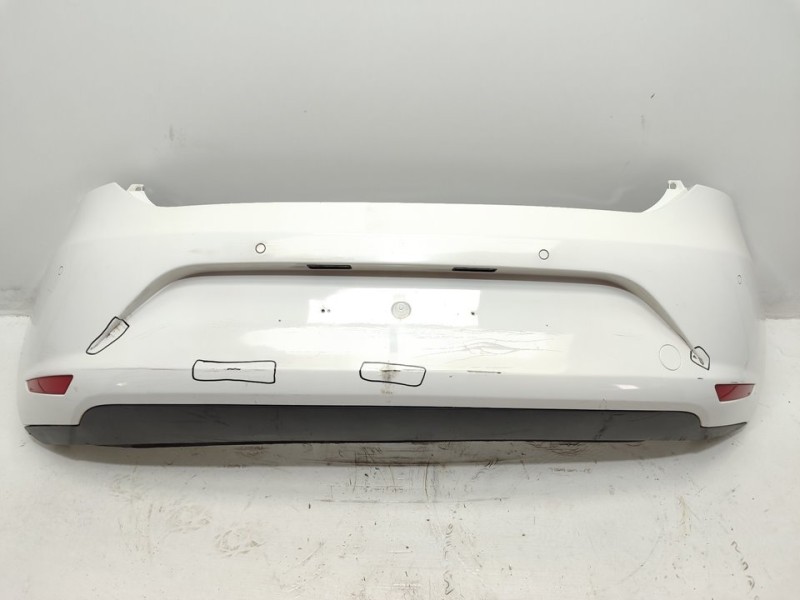 Recambio de paragolpes trasero para seat leon (5f1) i-tech ecomotive referencia OEM IAM 5F0807421  
