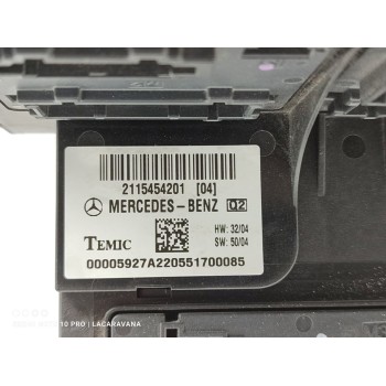 Recambio de caja precalentamiento para mercedes-benz clase e (w211) berlina e 220 cdi (211.006) referencia OEM IAM 2115454201  