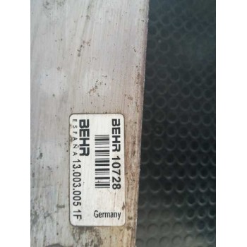 Recambio de intercooler para nissan trade 100 caja cerrada, techo elevado referencia OEM IAM 130030051F  