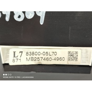 Recambio de cuadro instrumentos para toyota avensis (t27) active referencia OEM IAM 8380005L70  