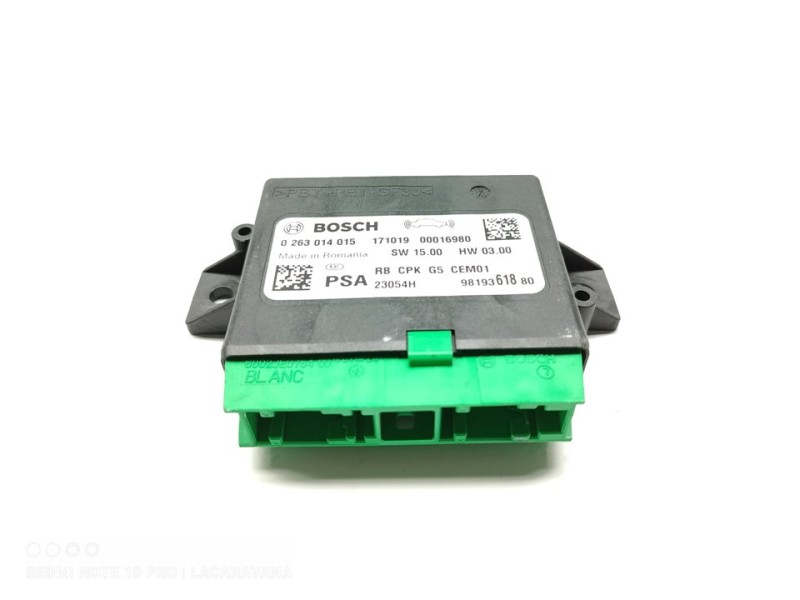 Recambio de modulo electronico para citroën c4 cactus onetone referencia OEM IAM 9819361880  