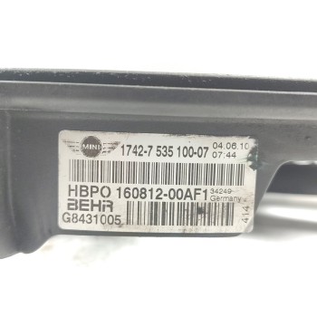 Recambio de electroventilador para mini clubman (r55) cooper d referencia OEM IAM 17427535100  