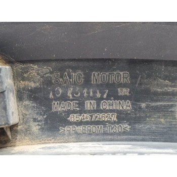 Recambio de aletin trasero derecho para mg zs luxury referencia OEM IAM 654572627  