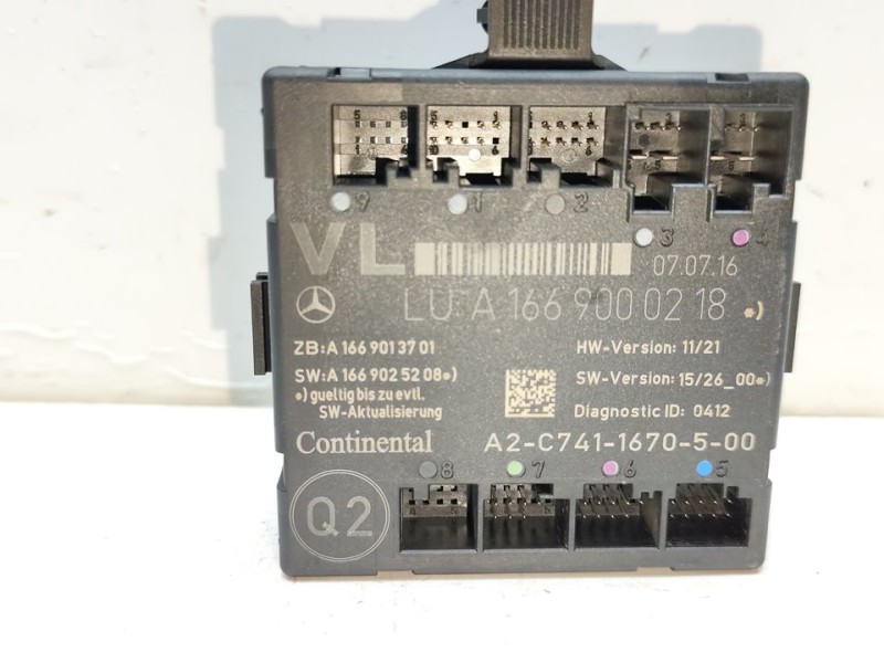 Recambio de modulo electronico para mercedes-benz clase a (w176) a 200 cdi (176.008) referencia OEM IAM A1669000218  