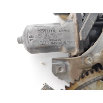 Recambio de elevalunas delantero derecho para toyota avensis (t27) active referencia OEM IAM 6981005070  