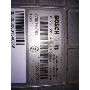 Recambio de centralita motor uce para renault megane i classic (la0) 1.9 dti alize referencia OEM IAM 7700106483  