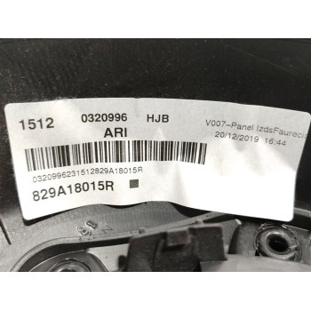 Recambio de guarnecido puerta trasera izquierda para renault captur ii intens referencia OEM IAM 829A18015R  