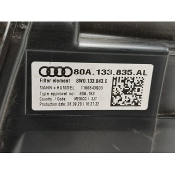 Recambio de filtro aire para audi q5 (fyb) 50 tfsi e quattro advanced referencia OEM IAM 8A0133835AL  