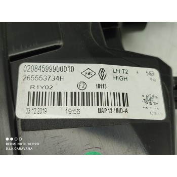 Recambio de piloto trasero izquierdo interior para renault captur ii intens referencia OEM IAM 265553734R  