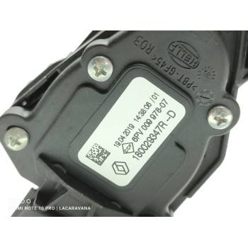Recambio de pedal acelerador para renault clio iv authentique referencia OEM IAM 180029347R  