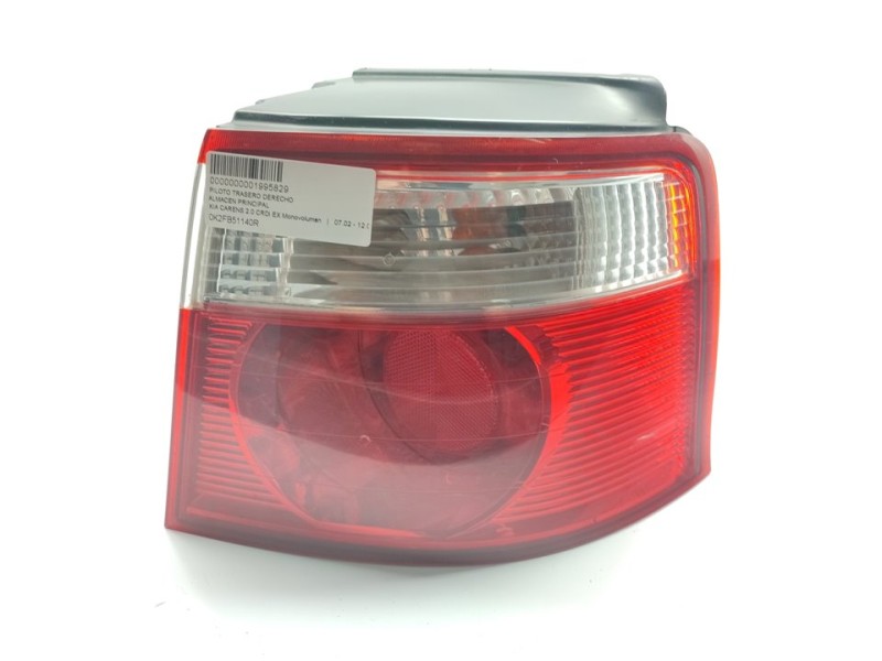 Recambio de piloto trasero derecho para kia carens 2.0 crdi ex monovolumen referencia OEM IAM 0K2FB51140R  