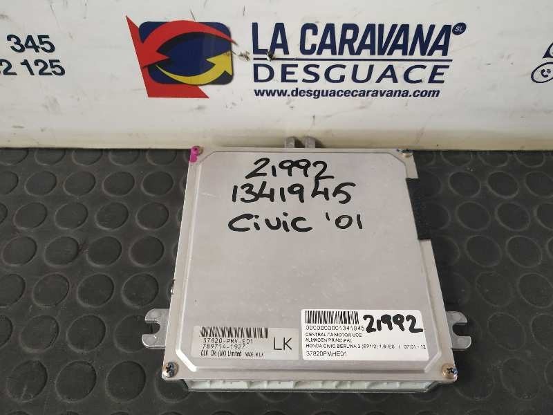 Recambio de centralita motor uce para honda civic berlina 3 (ep1/2) referencia OEM IAM 37820PMHE01  