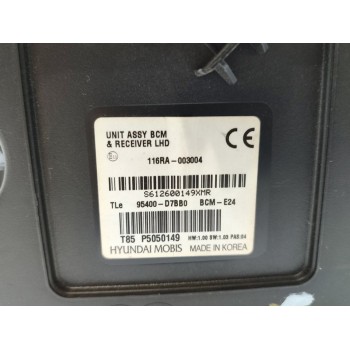 Recambio de modulo electronico para hyundai tucson style 4wd referencia OEM IAM 95400D7BB0  