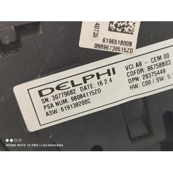 Recambio de volante para peugeot 2008 (--.2013) active referencia OEM IAM 98084115ZD  