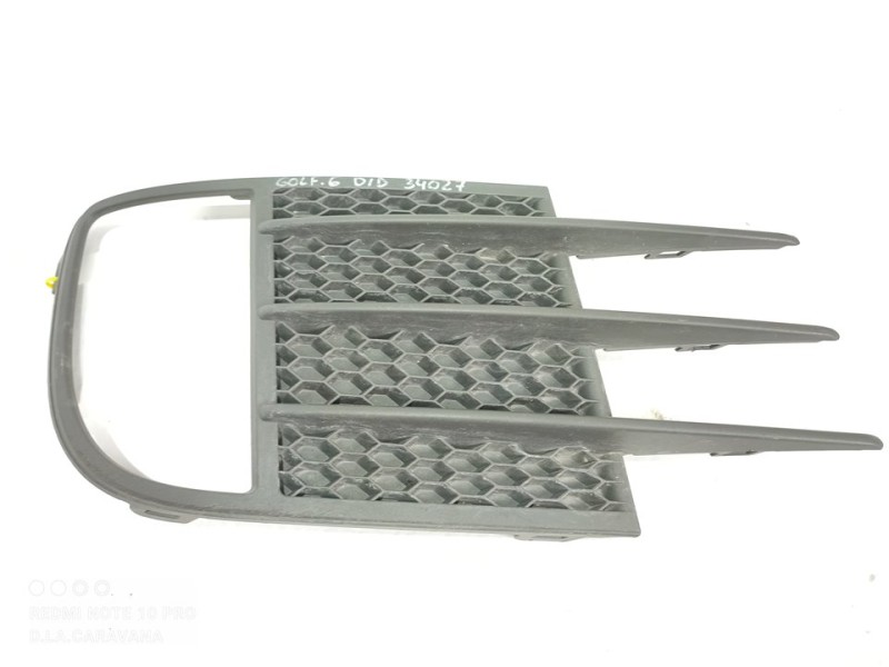 Recambio de rejilla paragolpes derecha para volkswagen golf vi (5k1) gti referencia OEM IAM 5K0853666C  