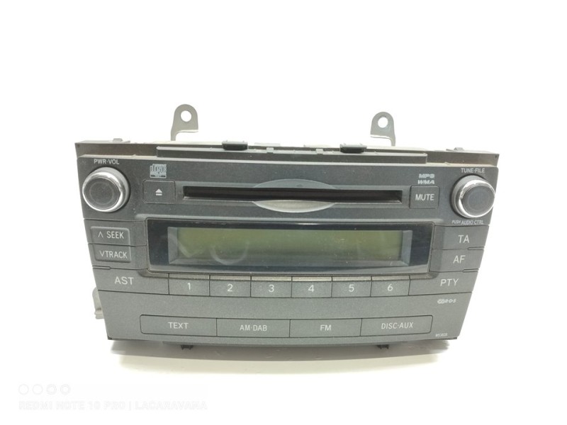 Recambio de sistema audio / radio cd para toyota avensis (t27) active referencia OEM IAM 8612005150  