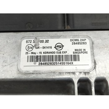 Recambio de centralita motor uce para ssangyong korando limited 4x2 referencia OEM IAM 6725400032  
